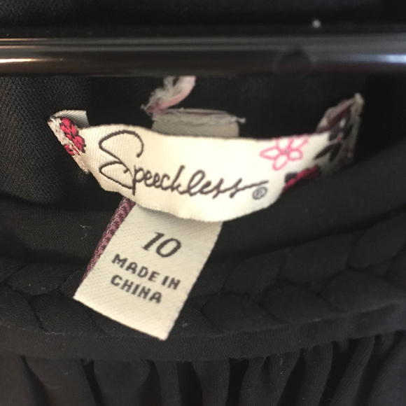 NWOT 50% Off Speechless Dress | Formal Black Dress - Picture 3 of 7